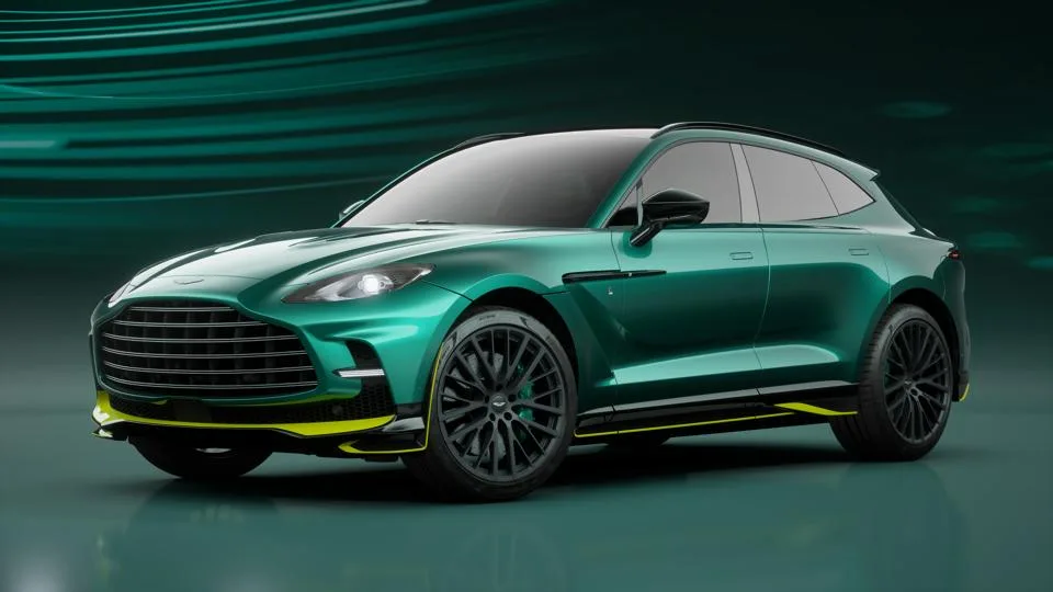 aston martin green