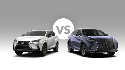 lexus rx vs nx